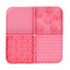 306549 Eat Slow Live Longer Lick Mat Dimensions Rectangle Red