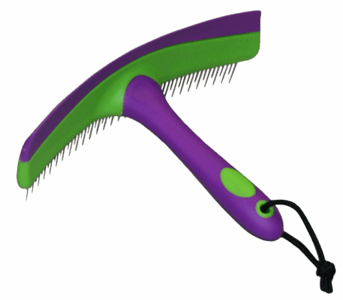 Fun roskam & zweetmes paars/groen