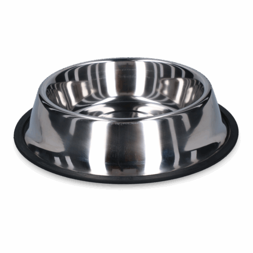 306603 Voer of drinkbak RVS met antislip 700ml Ø 21cm