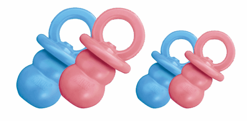 Kong Puppy Binkie M 13,3 cm x 7,6 cm.