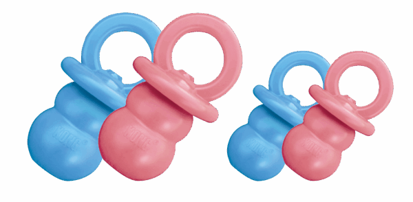 Kong Puppy Binkie M 13,3 cm x 7,6 cm.