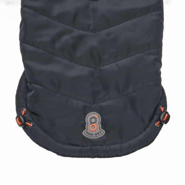 306723 Gooeez Mock Neck Signature Jacket 2XS Black/Black