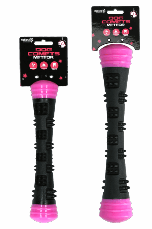 Dog Comets Meteor Werpstok roze L