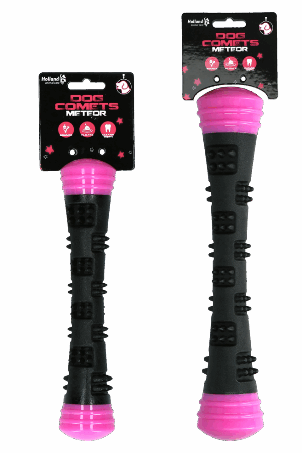 Dog Comets Meteor Werpstok roze L
