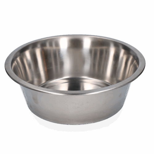 306804 Voer of drinkbak RVS 2,80ltr Ø 25cm