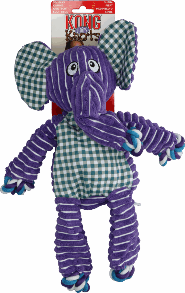KONG Floppy Knots Elephant