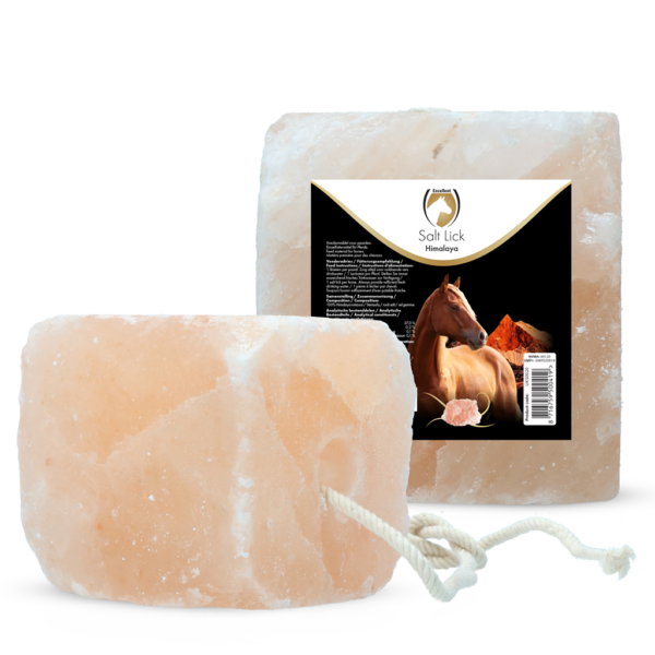 Excellent Horse Salt Lick Himalaya 2-3 kg (Met touw)