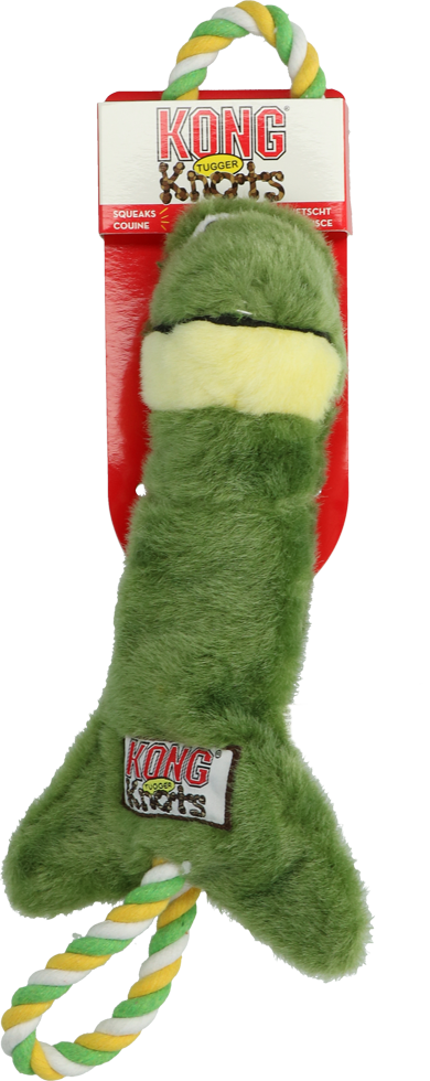 307260 KONG Knots Tugger Kikker Small/Medium