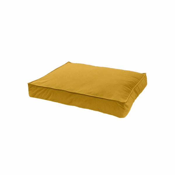 Madison Velours Lounge Cushion Geel L