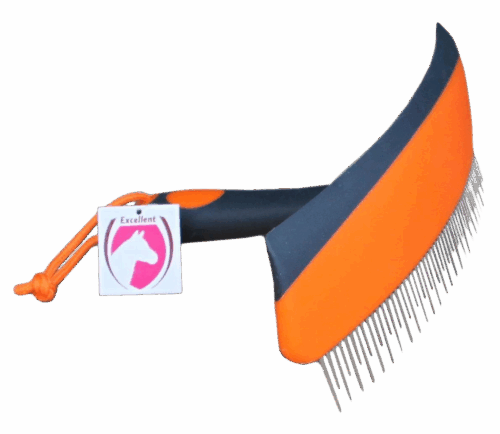 Fun roskam & zweetmes oranje/zwart