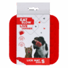 Eat Slow Live Longer Lick Mat Duo S Red