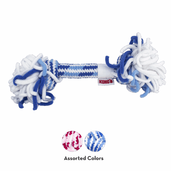 307566 KONG Rope Ball Puppy Assorted Lg