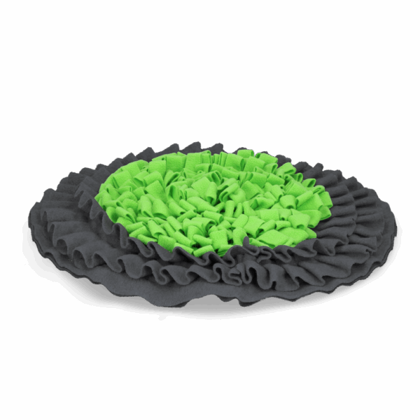 307578 Eat Slow Live Longer Snuffle Mat Groen