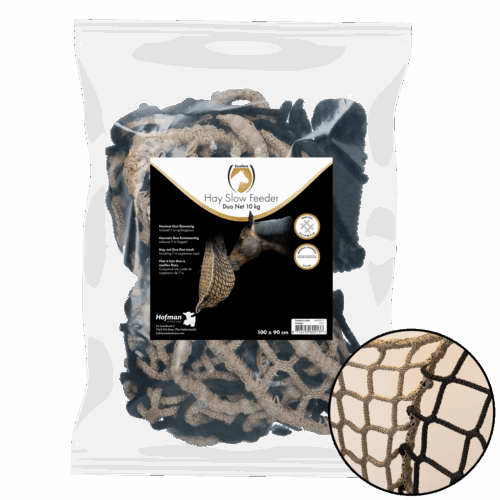 307695 Hay Slowfeeder net 10 kg (5 mm dik, maaswijdte 60/45 mm)