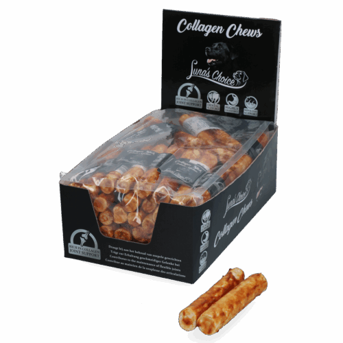 307835 Luna’s Choice Collagen Stick Salmon Medium