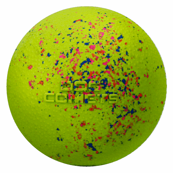 307849 Dog Comets Ball Stardust Zwart/Oranje M