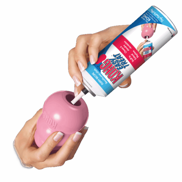 KONG Puppy M 8,6 cm Blauw of Roze