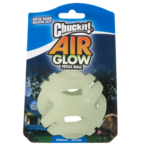 308166 Chuckit Max glow air fetch ball M 1pk