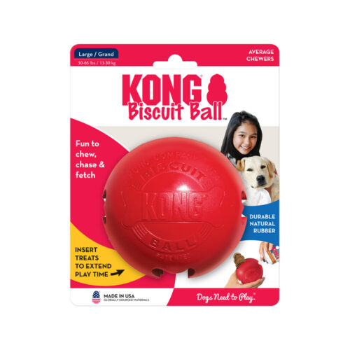 308309 KONG Biscuit Ball Lg