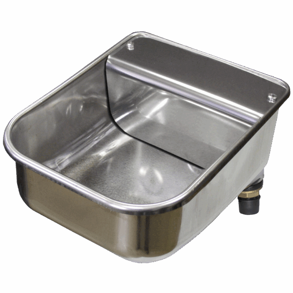 308351 Drinkbak RVS All Animals met vlotter 5 ltr.