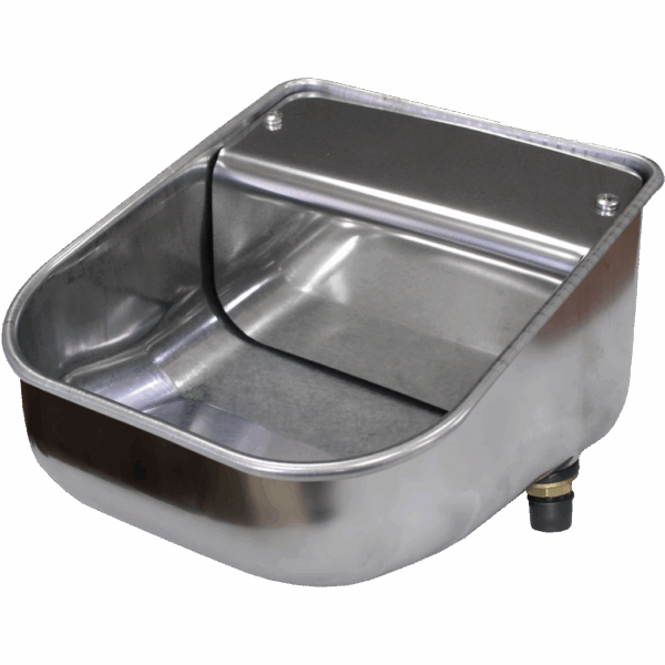 308374 Drinkbak RVS All Animals met vlotter 2 ltr