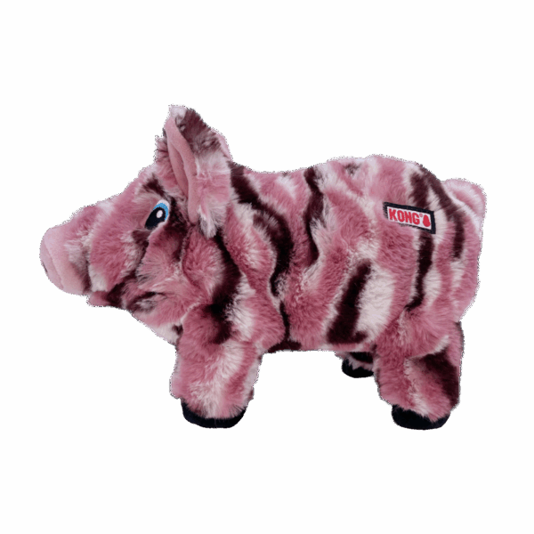 308457 KONG Low Stuff Stripes Pig Md