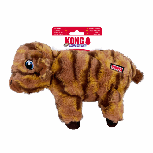 308458 KONG Low Stuff Stripes Cow Md