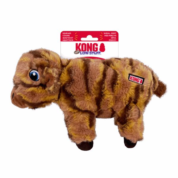 308458 KONG Low Stuff Stripes Cow Md