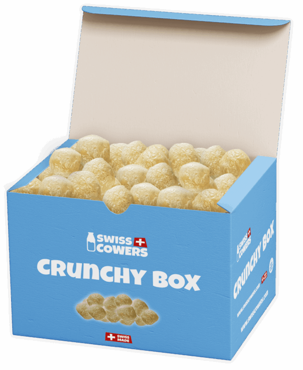 308563 SwissCowers Cheese Crunchy box (118 beloningen)
