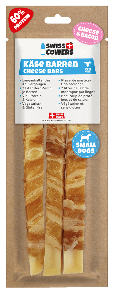 308576 SwissCowers Cheese Bars Bacon S
