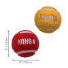 KONG Sport Softies Ball Assorted Bulk Md