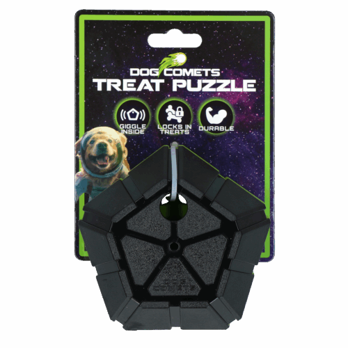 308639 Dog Comets Treat Puzzle Groen