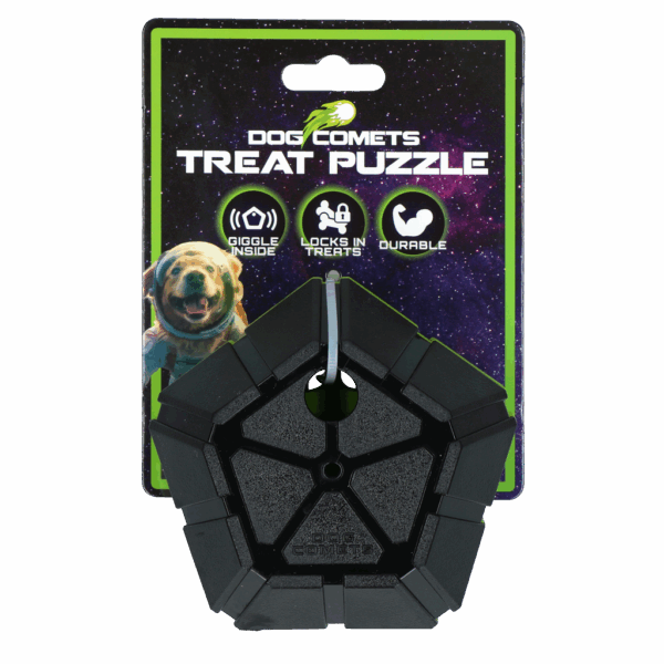 Dog Comets Treat Puzzle Groen