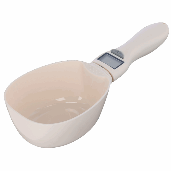 308687 Voerschep met digitale weegschaal