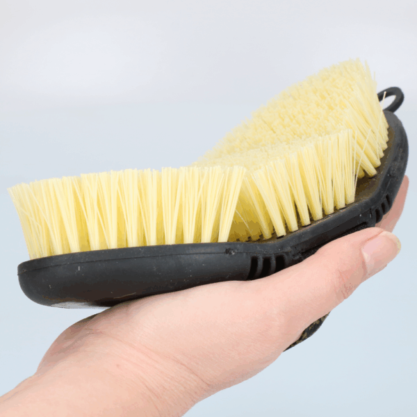 Excellent Horse Flexi Brush Scrub Black       