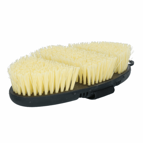 Excellent Horse Flexi Brush Scrub Black       
