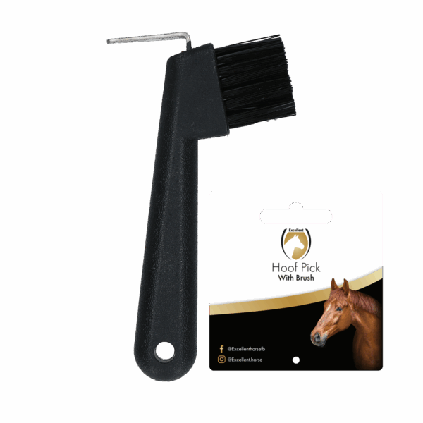 308772 Excellent Horse Hoof Pick Black