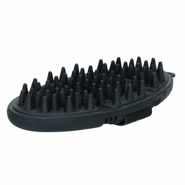 308798 Excellent Horse Flexi Brush Massage Black