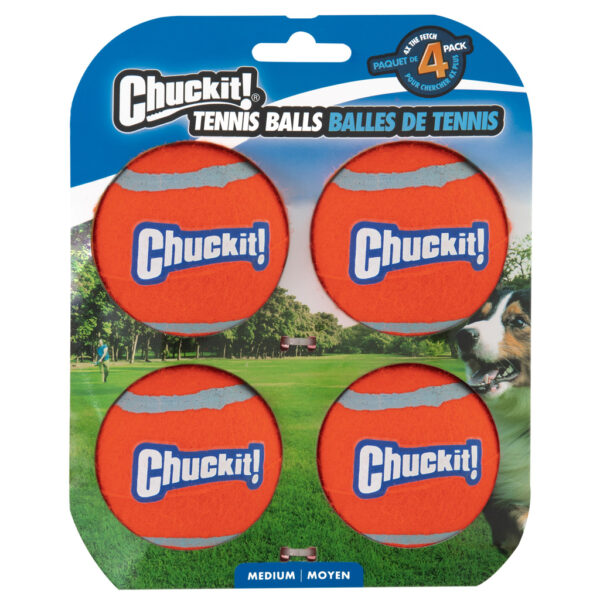 86870 Chuckit Tennis Ball M 6 cm 4 Pack