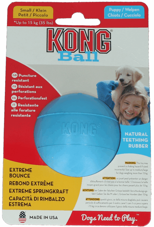 KONG Puppy Ball w/Hole Small