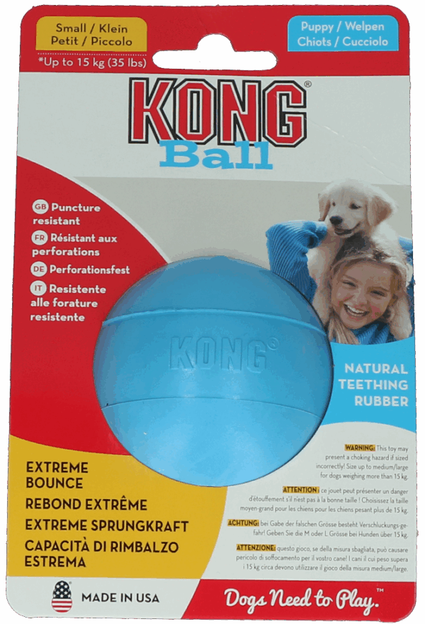 KONG Puppy Ball w/Hole Small