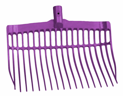 90523 Mestvork kunststof paars zonder steel