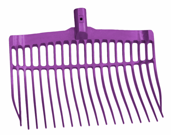 90523 Mestvork kunststof paars zonder steel