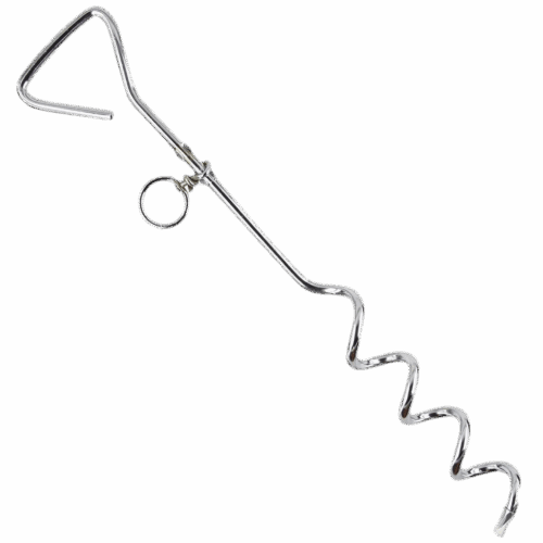 91124 Pawise Spiral Aanlegpin (8 mm x 40 cm)