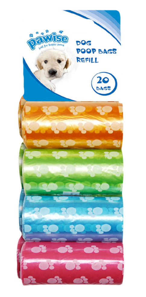 91134 Pawise Refill Poop Bag (8 pack)