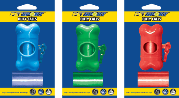 91520 Petsport Duty Calls Waste Bags Dispenser