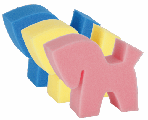 Spons Flecki Horse 3 kleuren