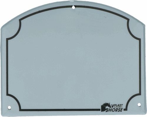 Stal schrijfbord 11 x 13 cm