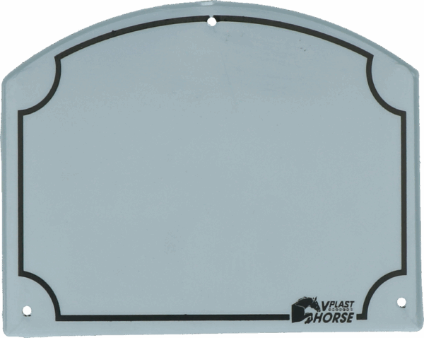 Stal schrijfbord 11 x 13 cm