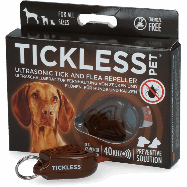 92478 Tickless Pet Zwart minimaal 6 maanden bescherming
